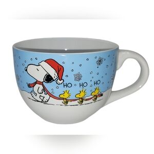 🎄PEANUTS Snoopy / Woodstock Ho Ho Ho Christmas Holiday Mug / Cup